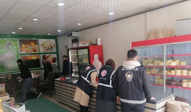 Kars’ta işyerleri denetlendi