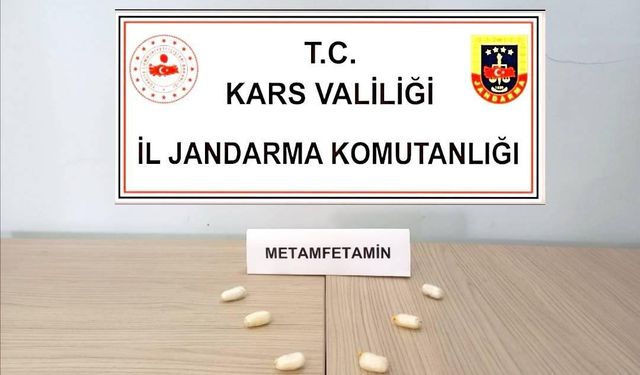 Kars’ta jandarmadan uyuşturucu operasyonu