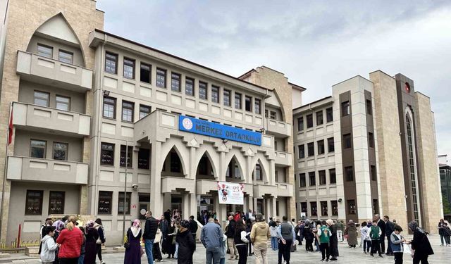 Kastamonu’da öğrencilerin bursluluk sınavı heyecanı