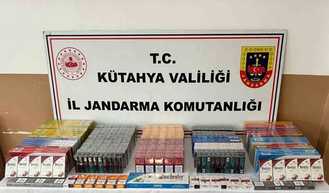 Kütahya’da kaçak sigara operasyonu