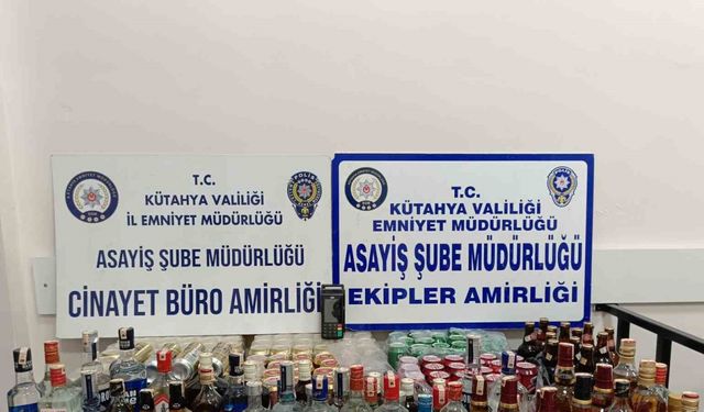 Kütahya’da perakende alkol satışı yapan şahsa 120 bin 482 TL para cezası