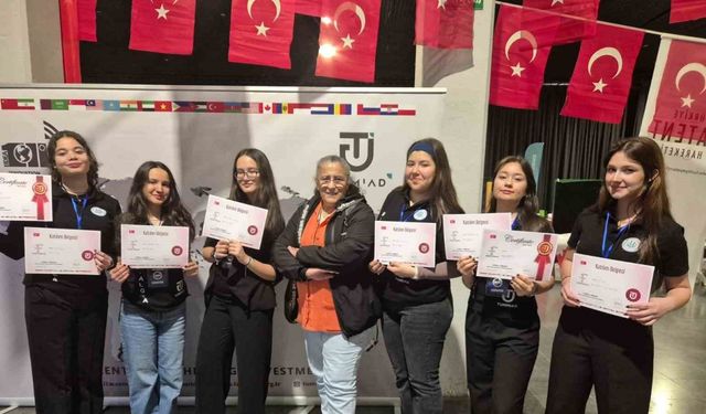 Marmaris Halıcı Ahmet Urkay Anadolu Lisesi dünya üçüncüsü oldu