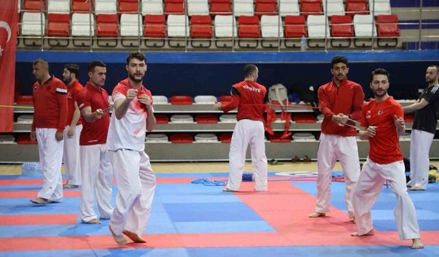 Milli karateciler, Ağrı’da yüksek rakımda çalışıyor