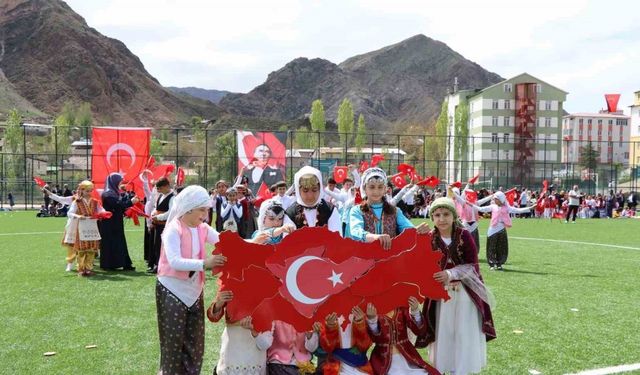 Oltu’da 23 nisan coşkusu