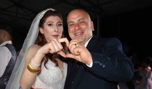 Pandemide nikahlanan çiftin düğün hayali 5 yıl sonra gerçek oldu