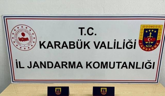 Safranbolu’da 250 bin TL’lik uyuşturucu ham maddesi ele geçirildi