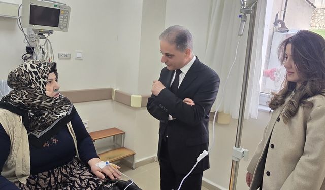 Sağlık Müdürü Tekin, Tercan İlçe Devlet Hastanesi’nde incelemelerde bulundu