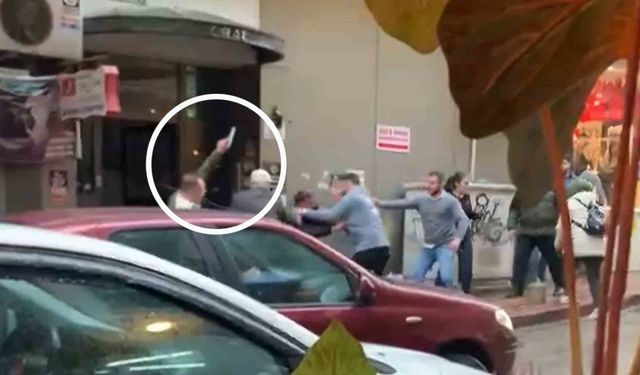 Samsun’da kavgayı ayırmak isteyen uzman çavuş havaya ateş açtı