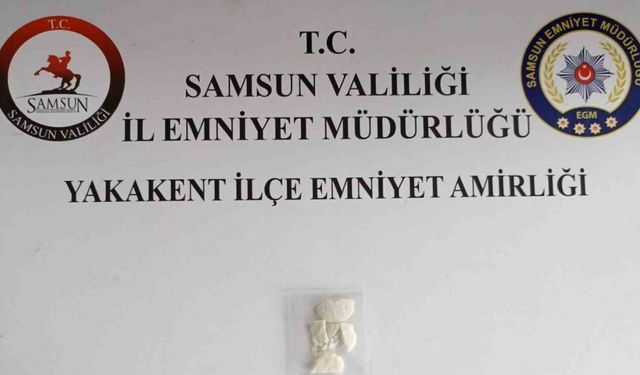Samsun’da ’taş kokain’ ele geçirildi: 2 gözaltı