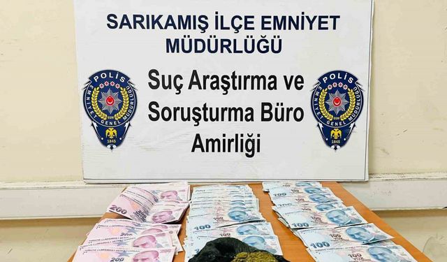 Sarıkamış’ta uyuşturucu ele geçirildi