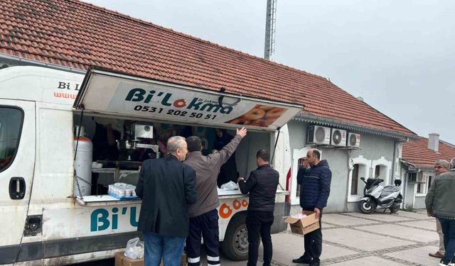 TCDD çalışanlarından geleneksel lokma hayrı