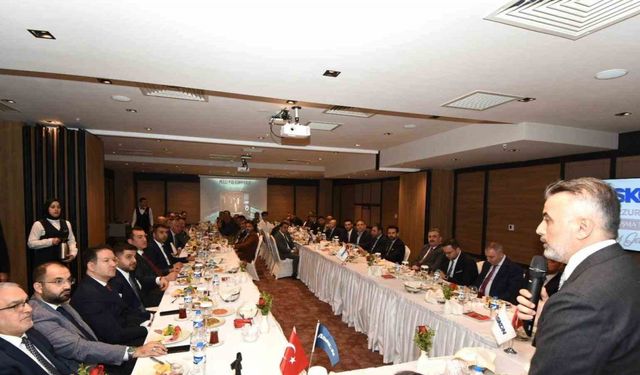 Turan, "İş adamlarımız Erzurum’a önemli yatırımlar sağlamıştır"