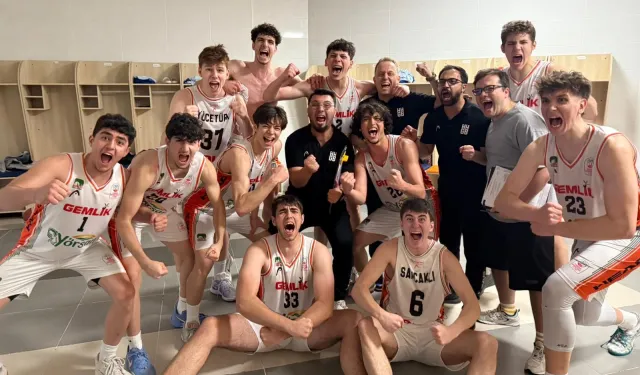 Gemlik Basketbol U18 potada finalde