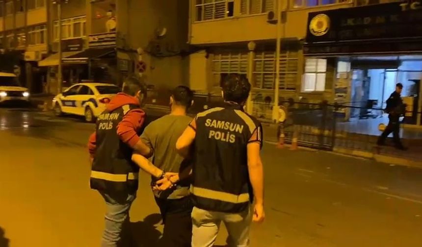 Samsun’da 25 yıl hapis cezası bulunan şahıs yakalandı