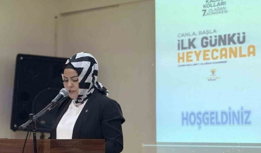 AK Parti Emet İlçe Kadın Kolları Başkanı Hasibe Altınok güven tazeledi