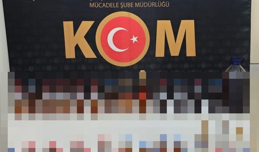 Kırşehir’de yılbaşı öncesinde sahte alkol operasyonu: 2 gözaltı