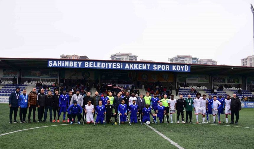 Şahinbey Ampute, Pendik Belediyesi’ni 8-2 mağlup etti