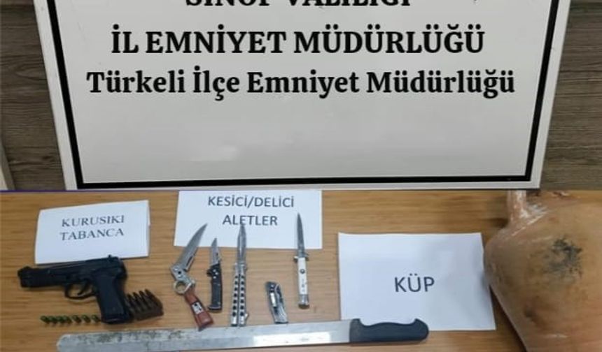 Sinop’ta uyuşturucu operasyonu: 2 gözaltı