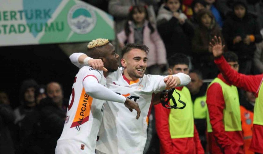 Trendyol Süper Lig: Kayserispor: 1 - Galatasaray: 5 (Maç sonucu)