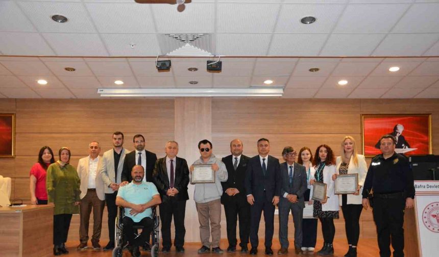 Bafra Devlet Hastanesi’nde "Engelden Başarıya Uzanan Yol"