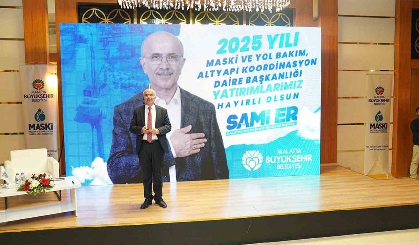 Başkan Er, MASKİ ve Yol Yatırım Programı’nı açıkladı