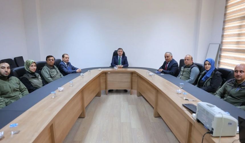 Bayburt’ta Doğa Koruma ve Milli Parklar ve Orman işletme Müdürlüğünün çalışmaları değerlendirildi