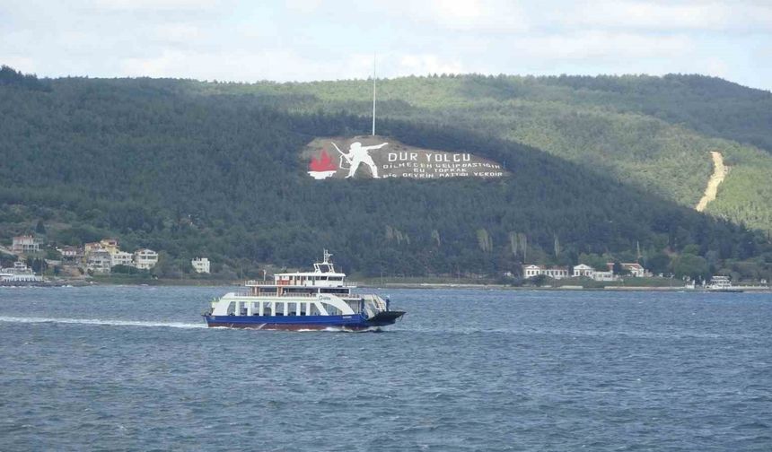 Bozcaada ve Gökçeada’ya tüm feribot seferleri iptal edildi