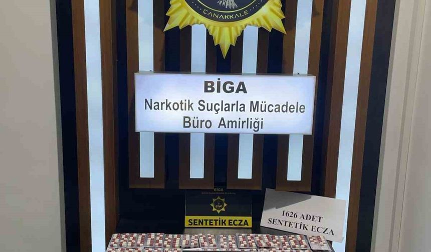 Çanakkale’de uyuşturucu operasyonu: 1 tutuklama