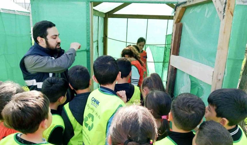 Canik’te doğaya saygılı nesiller yetişiyor