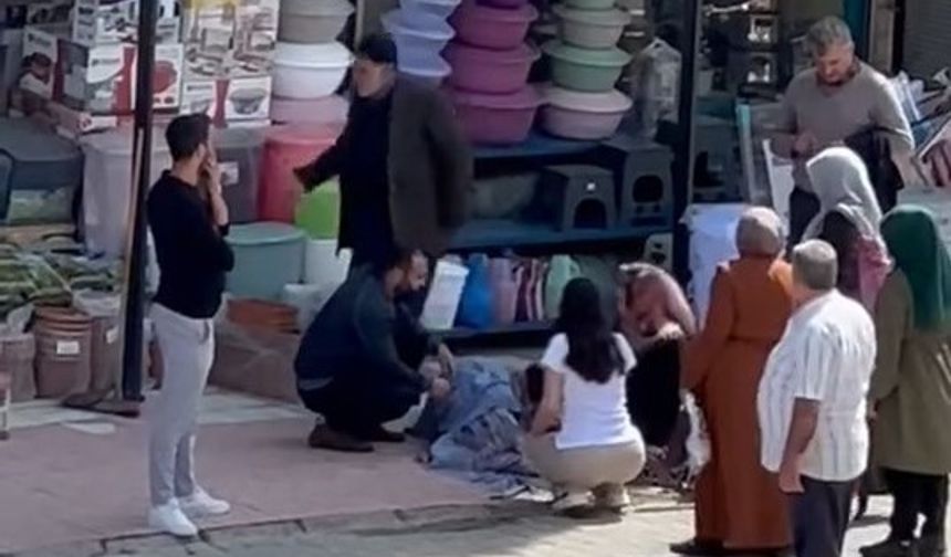 Elazığ’da cam silen kadın 1. kattan düşerek yaralandı