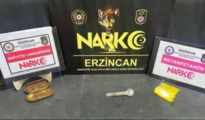 Erzincan’da uyuşturucu ticareti yapan 7 kişi yakalandı