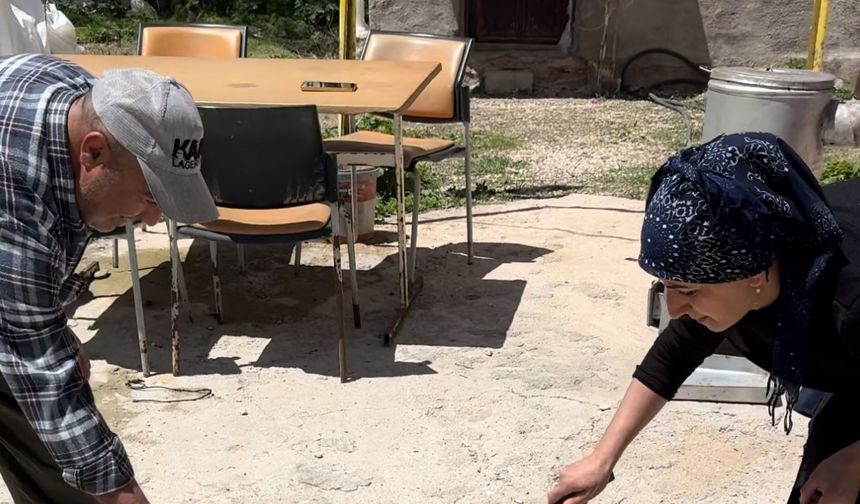 Hakkarili aile iki yıldır yılanlarla yaşıyor
