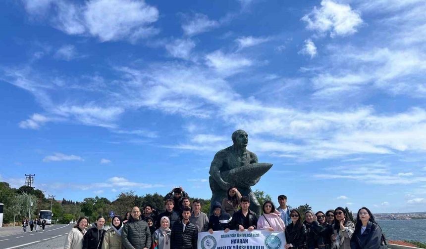 Havran’da üniversitelilerin Çanakkale coşkusu