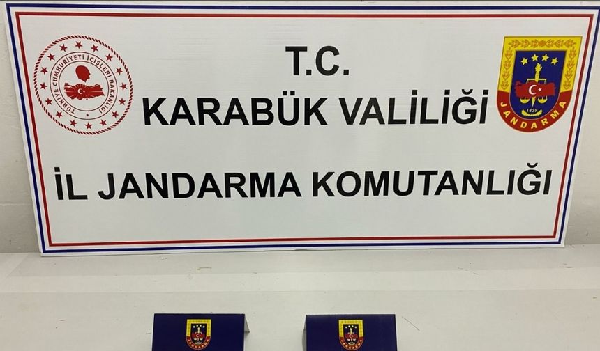 Karabük’te 2 şahıs uyuşturucuyla yakalandı