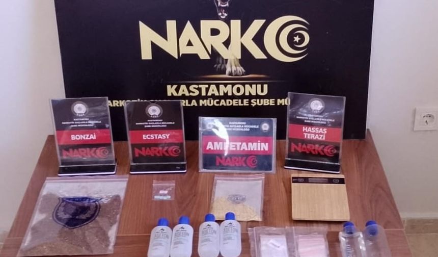 Kastamonu’da uyuşturucu operasyonu: 1 gözaltı