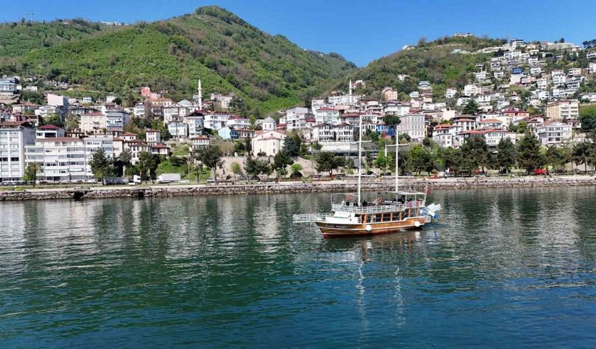 Kuzey Yıldızı teknesi, Ordu’da yeniden deniz turizminin hizmetinde