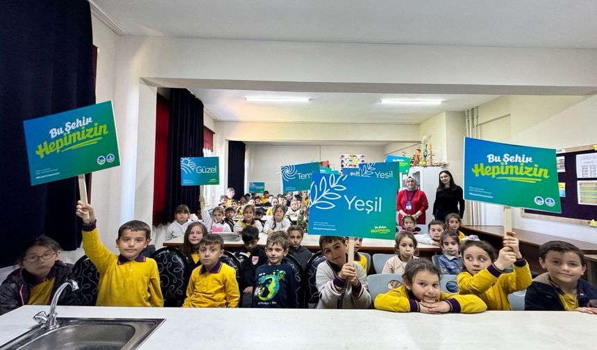 Minikler ‘Bu Şehir Hepimizin’ eğitimleriyle farkındalık kazanıyor