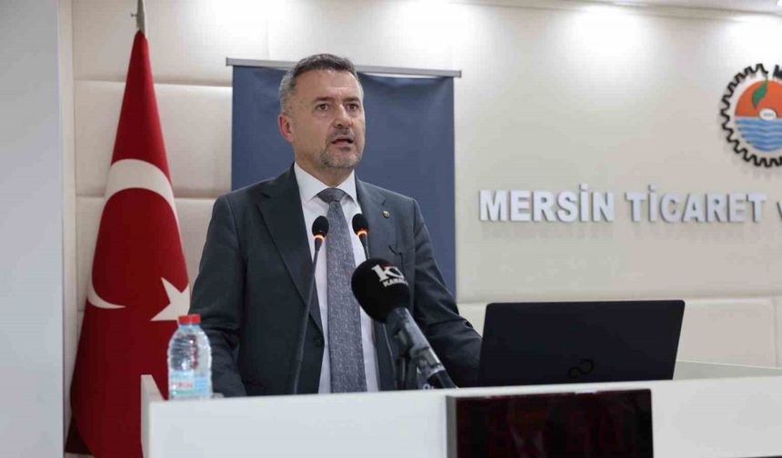 MTSO Başkanı Çakır: "ABD pazarı Mersin için yeni fırsatlar sunuyor"