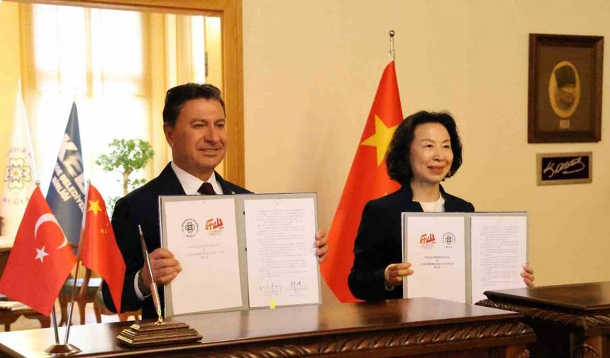 Muğla Büyükşehir ile Çin’in Leshan kenti arasında ‘Kardeş Şehir’ işbirliği protokolü