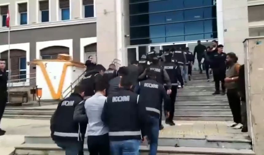 Şanlıurfa’da araç muayene istasyonuna rüşvet operasyonunda 7 tutuklama