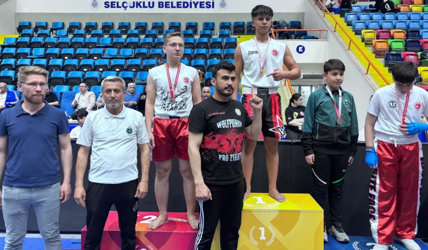 Konya Karataylı sporculardan altın madalya yağmuru