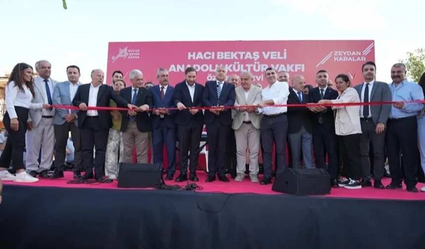 Hacıbektaş Veli Anadolu Kültür Vakfı Özgür Cemevi açıldı