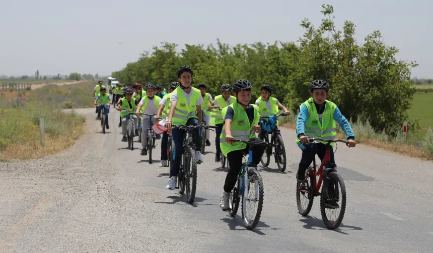 Konya’da pedallar sağlık ve farkındalık için döndü